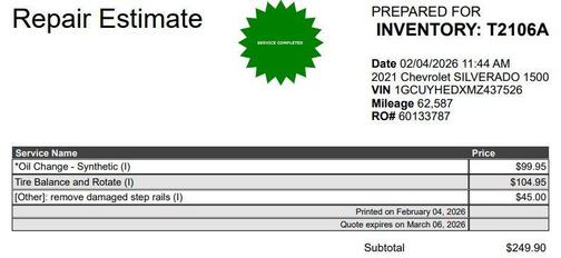 2021 Chevrolet Silverado 1500 High Country