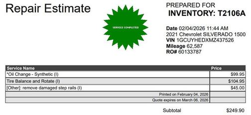 2021 Chevrolet Silverado 1500 High Country