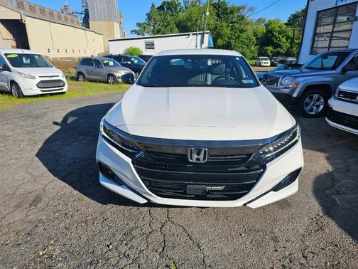 Platinum White Pearl 2022 Honda Accord Sport 1.5T