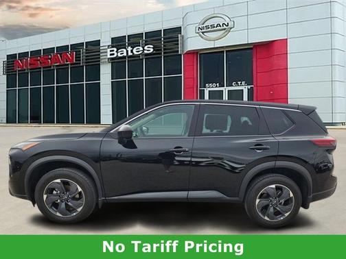 Black 2025 Nissan Rogue SV