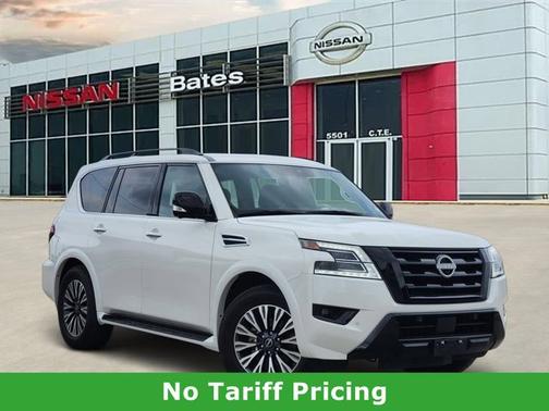 Aspen White 2024 Nissan Armada SL