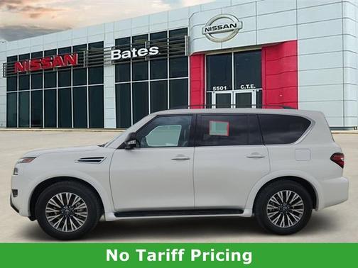Aspen White 2024 Nissan Armada SL