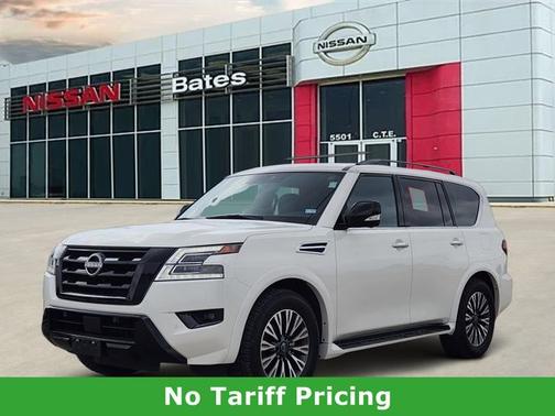Aspen White 2024 Nissan Armada SL