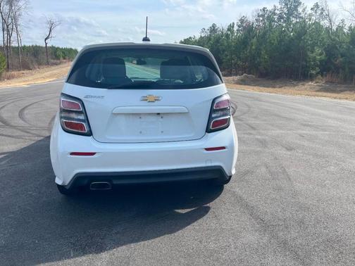 White 2017 Chevrolet Sonic LT