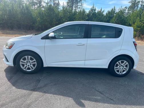 White 2017 Chevrolet Sonic LT