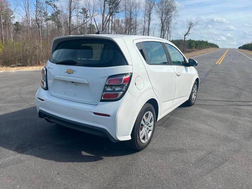 White 2017 Chevrolet Sonic LT