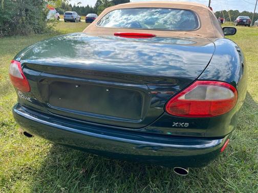 Green 1999 Jaguar XK8
