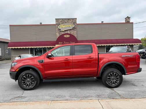 RED 2019 Ford Ranger LARIAT