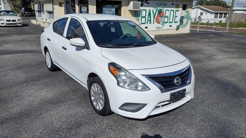 Cloud White 2016 Nissan Versa 1.6 S+