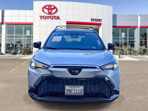 Sonic Silver 2024 Toyota Corolla Cross Hybrid SE