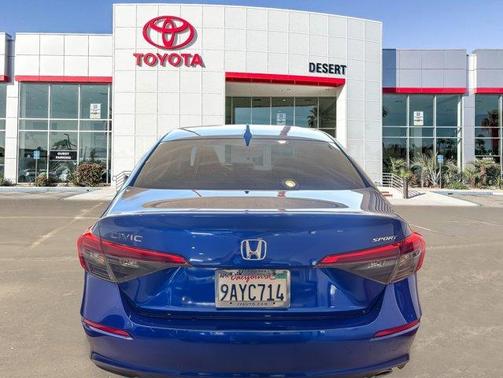 Aegean Blue Metallic 2022 Honda Civic Sport