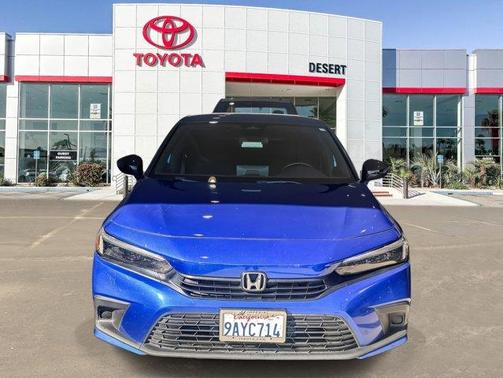 Aegean Blue Metallic 2022 Honda Civic Sport