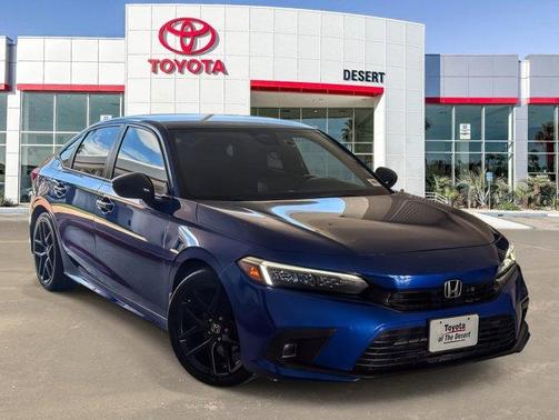 Aegean Blue Metallic 2022 Honda Civic Sport