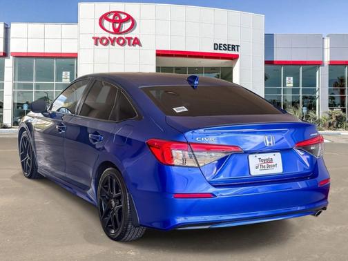 Aegean Blue Metallic 2022 Honda Civic Sport