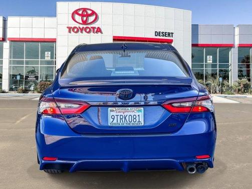 Blue 2023 Toyota Camry SE