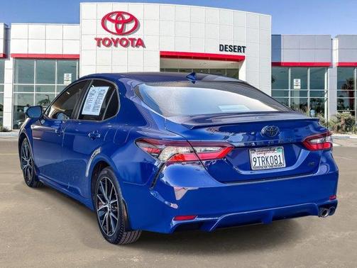 Blue 2023 Toyota Camry SE