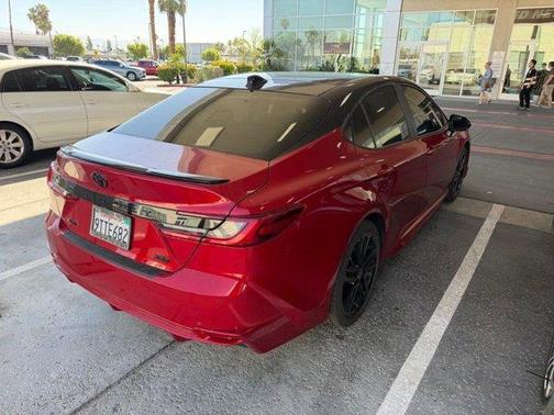Midnight Black Metallic 2025 Toyota Camry XSE