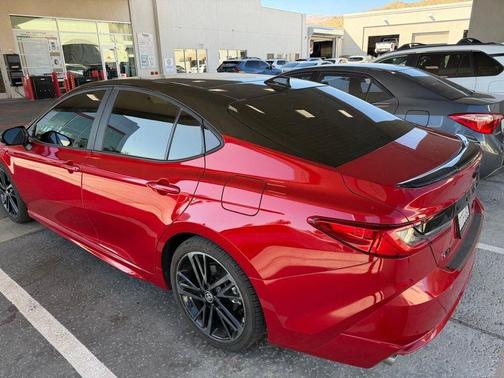 Midnight Black Metallic 2025 Toyota Camry XSE