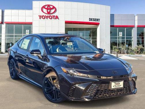 Midnight Black Metallic 2026 Toyota Camry Nightshade