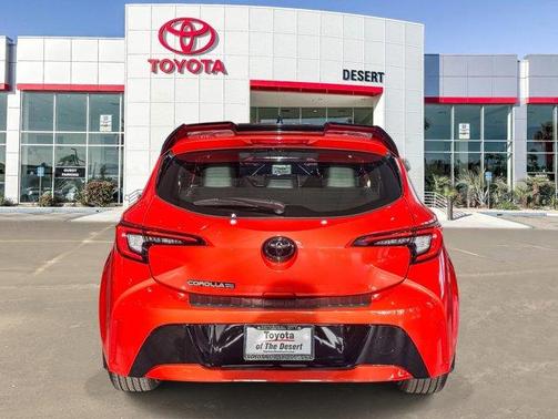 Inferno Red 2026 Toyota Corolla Hatchback SE