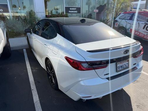 Midnight Black Metallic 2025 Toyota Camry XSE