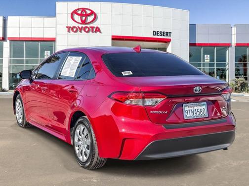 Ruby Flare Pearl 2025 Toyota Corolla Hybrid LE