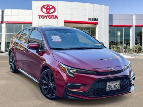 Ruby Flare Pearl 2023 Toyota Corolla Hybrid SE