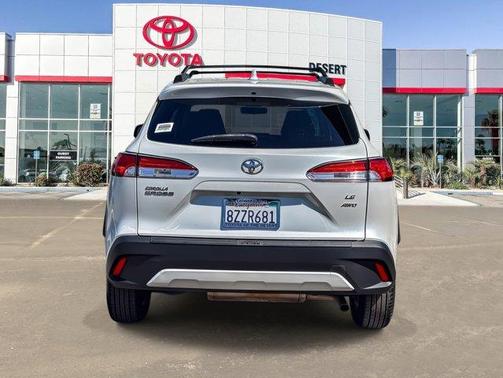 Wind Chill Pearl 2022 Toyota Corolla Cross LE