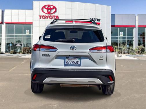 Wind Chill Pearl 2022 Toyota Corolla Cross LE