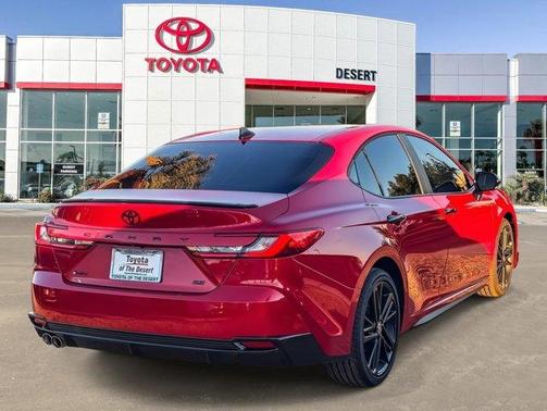 Red 2026 Toyota Camry Nightshade