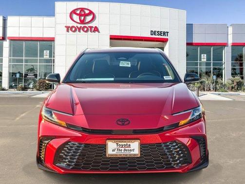 Red 2026 Toyota Camry Nightshade