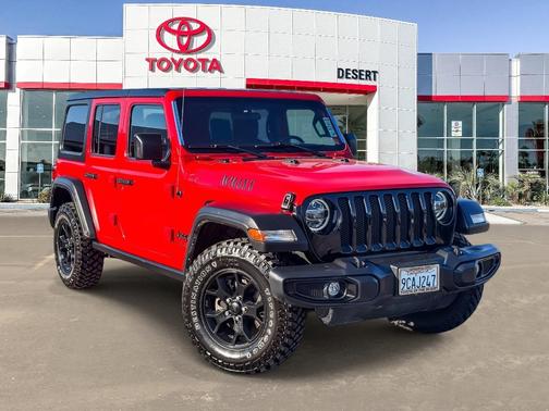 Firecracker Red Clearcoat 2022 Jeep Wrangler Unlimited Sport