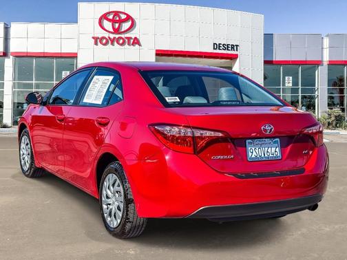 Barcelona Red Metallic 2019 Toyota Corolla LE