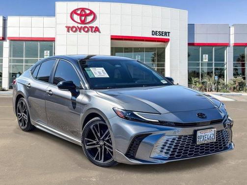 Midnight Black Metallic 2025 Toyota Camry XSE