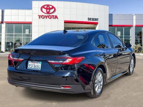 Midnight Black Metallic 2025 Toyota Camry LE