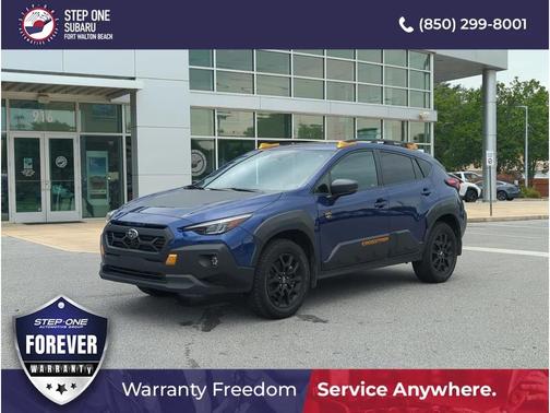 Blue 2024 Subaru Crosstrek Wilderness