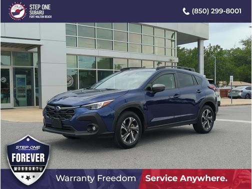 Blue 2024 Subaru Crosstrek Premium