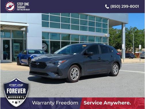 Gray 2025 Subaru Impreza Base