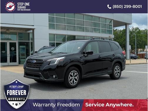 Black 2023 Subaru Forester Premium