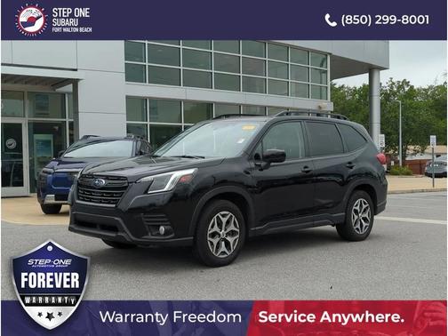 Black 2023 Subaru Forester Premium