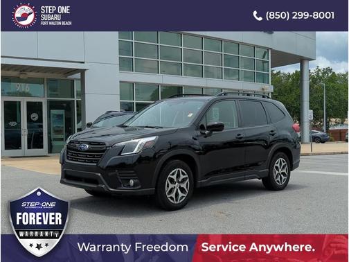 Black 2023 Subaru Forester Premium