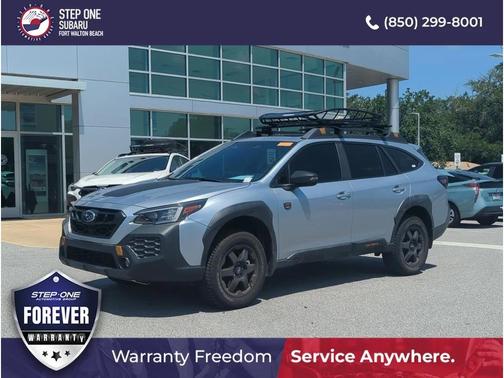 Silver 2024 Subaru Outback Wilderness