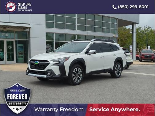 White 2023 Subaru Outback Touring XT