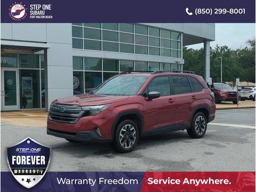 Red 2026 Subaru Forester Premium