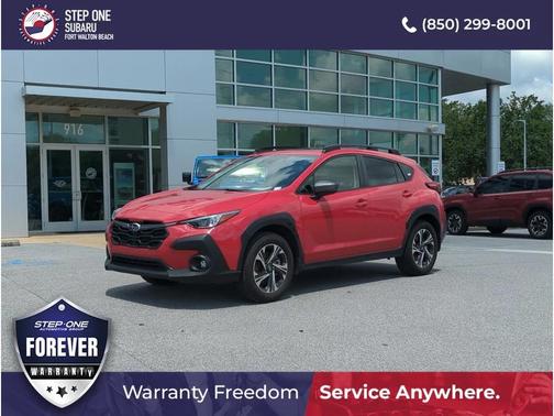 Red 2024 Subaru Crosstrek Premium
