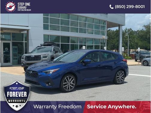 Blue 2026 Subaru Impreza Sport