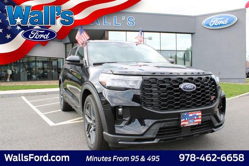 Agate Black Metallic 2026 Ford Explorer ST