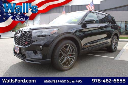 Agate Black Metallic 2026 Ford Explorer ST