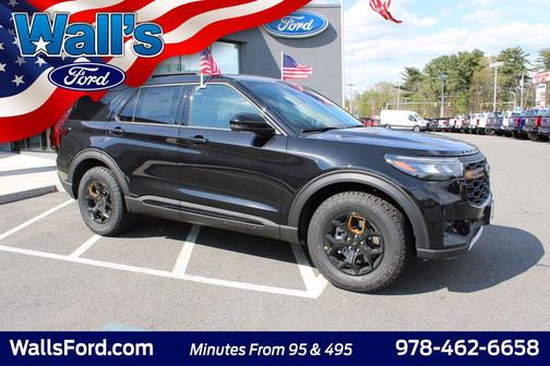 Agate Black Metallic 2026 Ford Explorer Tremor