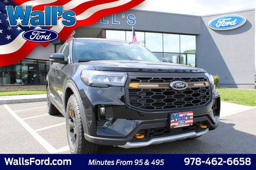 Agate Black Metallic 2026 Ford Explorer Tremor